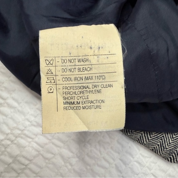 Vintage Giorgio Armani Classic Gray zig zag Blazer size 42 - Picture 13 of 15